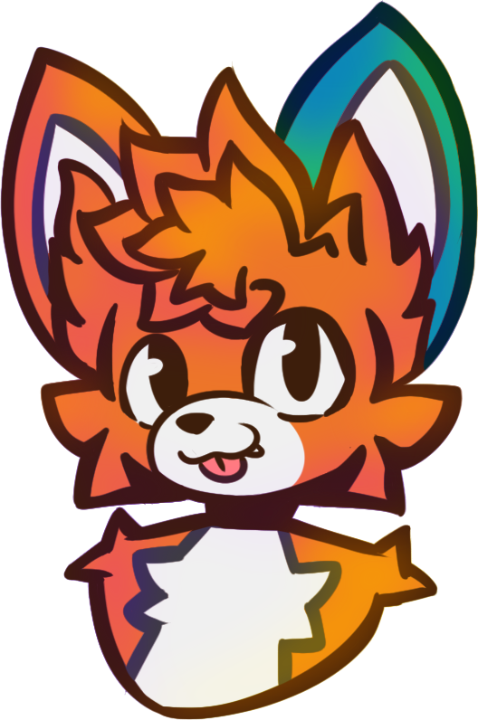 onyx_fox_'s tweet photo. was at a con and someone asked me if my ears work like the portals from portal.
i cant unsee it TwT https://t.co/rGKqfWk2az