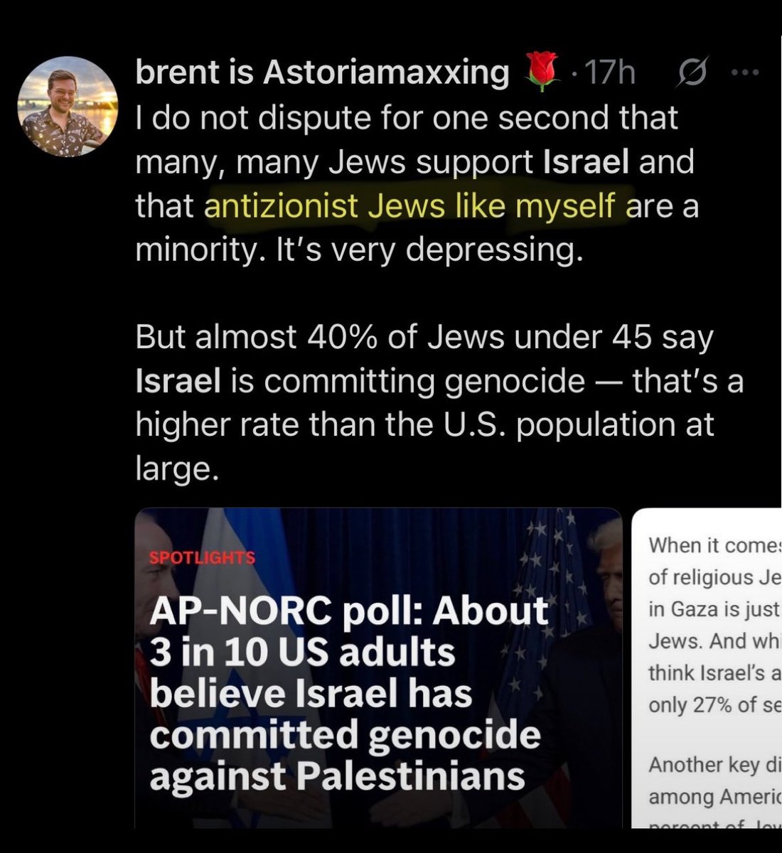 Karmp0lic's tweet photo. @brent858 Shut up you genocidal evil parasite https://t.co/ZO59rSZuqh