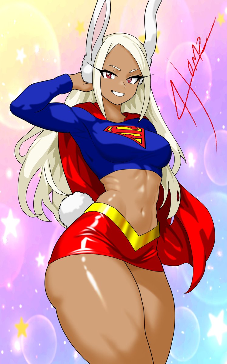 elhomzartZ's tweet photo. Otros 2 que me hice de Mirko , aún me quedan pendientes, estén atentos 

#MyHeroAcadémia 
#mirko
#MHA
#DCcomics
#supergirl
#bunny
#fanartㅤㅤㅤㅤ https://t.co/mXrOys5WnZ