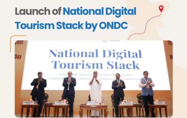 IndiaData_'s tweet photo. 🚨 🇮🇳 Ministry of Tourism, ONDC launch National Digital Tourism Stack. https://t.co/bEnH4xiyOY