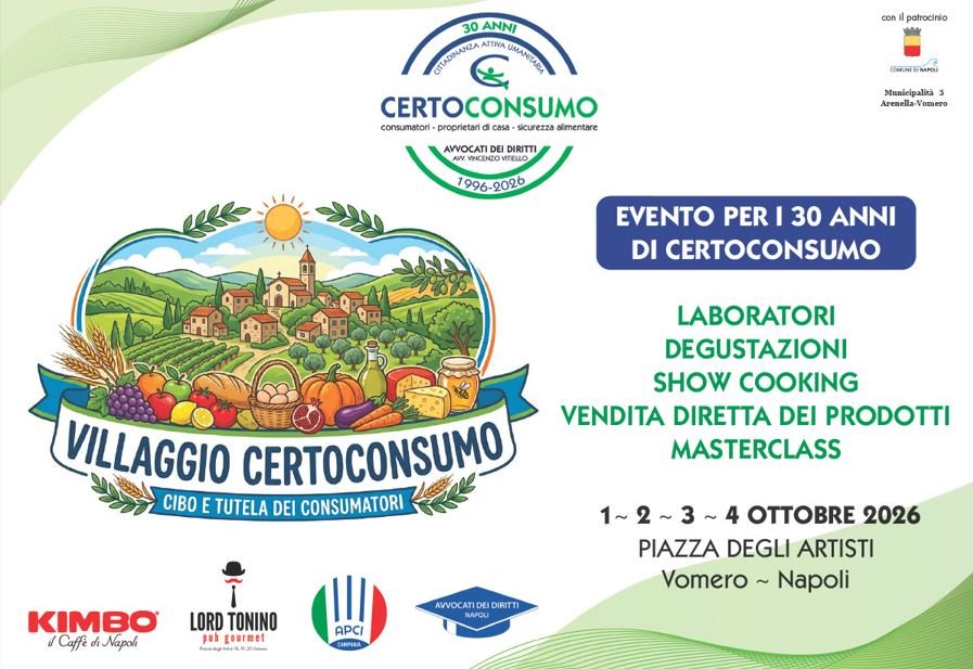 _onlynaples's tweet photo. Certoconsumo compie trenta anni: villaggio in Piazza degli Artisti

Su @_onlynaples ⤵️

https://t.co/buIaej48qR

#certo #consumo #napoli https://t.co/XrIb1mvbhZ