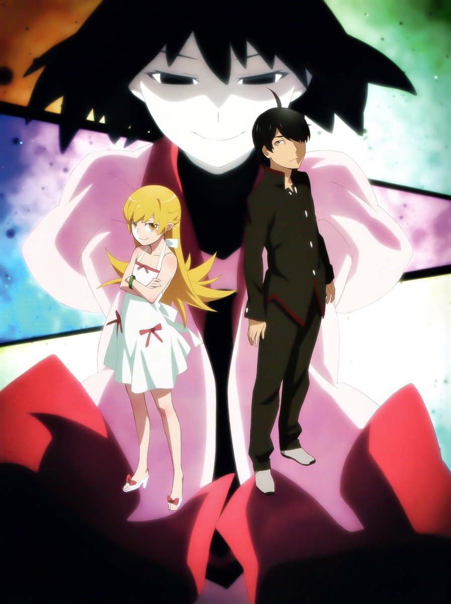 postgatari's tweet photo. Monogatari Series 10th Anniversary Illustration Works https://t.co/3goWPaijQc