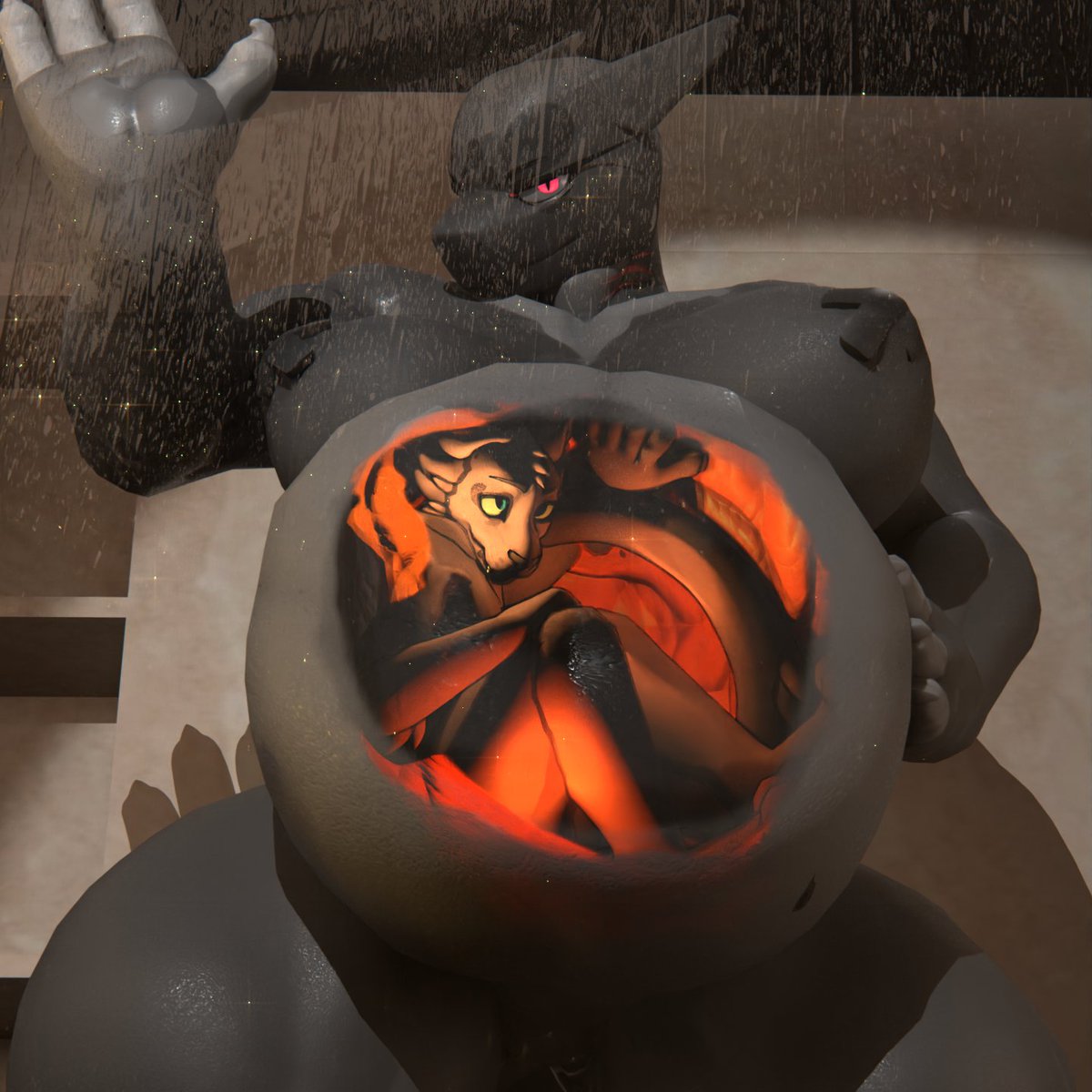 SteamyBroth's tweet photo. Doing something for a very lucky feline's bday https://t.co/2GT4nUwY4n