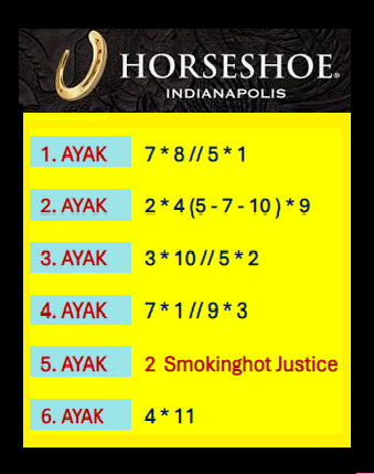 AyhanDevrimAkin's tweet photo. #Horseshoe #Indianapolis 🏇 🇺🇸 #Indiana #Downs 🇺🇸 🏇
30*Eylül 1. ve 2. Altılı Ganyan Şablonlarım...
Şansınız Bol Olsun. 🍀🍀🍀 https://t.co/jkTRnFQ5aH