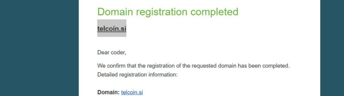 USAWHALES's tweet photo. 🇺🇸 JUST IN: President Trump signed an executive order requiring federal agencies to swap "Artificial Intelligence" and "AI" for "Super Intelligence" and "SI" in official communications.
I bought this domain (#telcoin) . https://t.co/yAsHWLUUwc