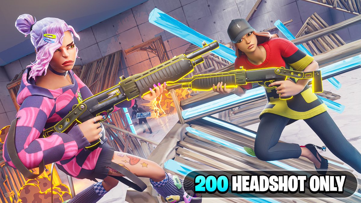 QueasyFN's tweet photo. 🚨 Introducing 200 Headshot Only Boxfights 📦

💀 Only Headshots Count
🔫 200 Pump Shotgun
⚡️ Instant Respawns
🎉 Most Eliminations In 30 Minutes Wins
and much more!

MAP CODE: 0564-8598-7456
Or Just Search "Headshot"

Following Back People Who Show Proof Of Liking And Favoriting The Map In The Replies 👀