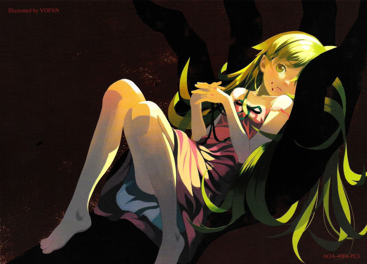 postgatari's tweet photo. Monogatari Series · Illustrated by VOFAN https://t.co/6uRcTmDj0J