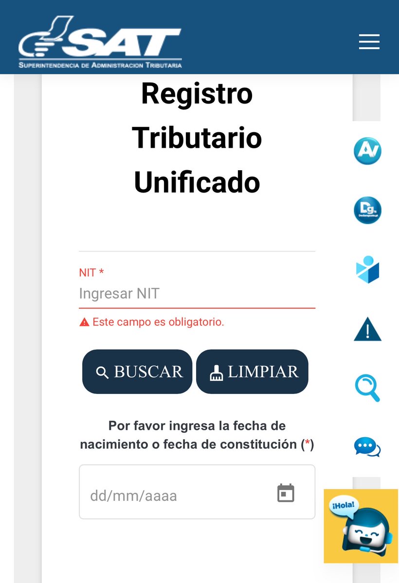 Sonny_Figueroa's tweet photo. El legado de opacidad de Jonathan Menkos

Para acceder al RTU -Registro Tributario Unificado- de las empresas y ver el nombre de contadores y representantes legales antes se debía ingresar únicamente el NIT -Número de Identificación Tributaria-

Ahora la SAT pide que coloques la fecha de constitución de la empresa para acceder al RTU

Con esto lo que intentan hacer es retrasar los procesos de investigación que hacen los periodistas, investigadores, sociedad civil y ciudadanos en general

Con esa restricción se protege a empresas señaladas en actos de corrupción 

——

Este cambio se hizo durante la gestión de @jmenkos como presidente del directorio de la Superintendencia de Administración Tributaria @SATGT 

Esto que hizo Menkos en la SAT es lo mismo que hizo en el @MinfinGT con la restricción de la información en Guatecompras para proteger a empresarios y evitar que se acceda a información de empresas

Vaya legado de opacidad e impunidad de Jonathan Menkos y el presidente Bernardo Arévalo @BArevalodeLeon