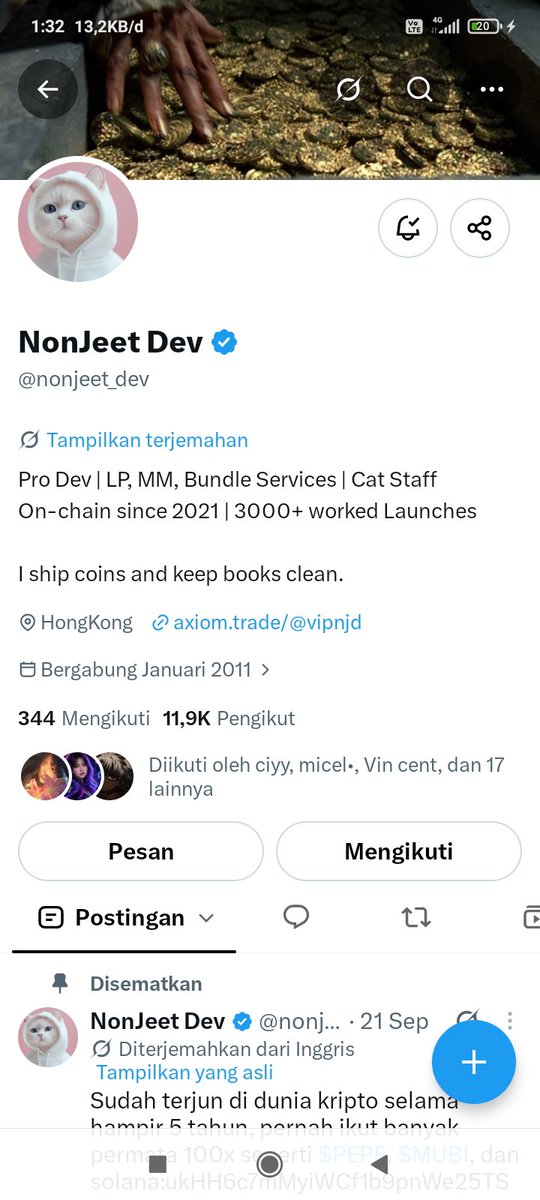 iglessyFr's tweet photo. @nonjeet_dev BdgDZg4cY5Cbamoon5DUmjJnNLJUHNLsgGWd9KgMJLTx

Thanks on bro https://t.co/pVYghtgM3j