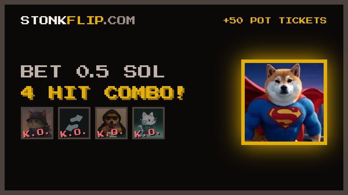 chaingineer's tweet photo. this is addicting

flip super inu -> hit streaks -> farm stonkpot tickets https://t.co/UK7g9CYVhp