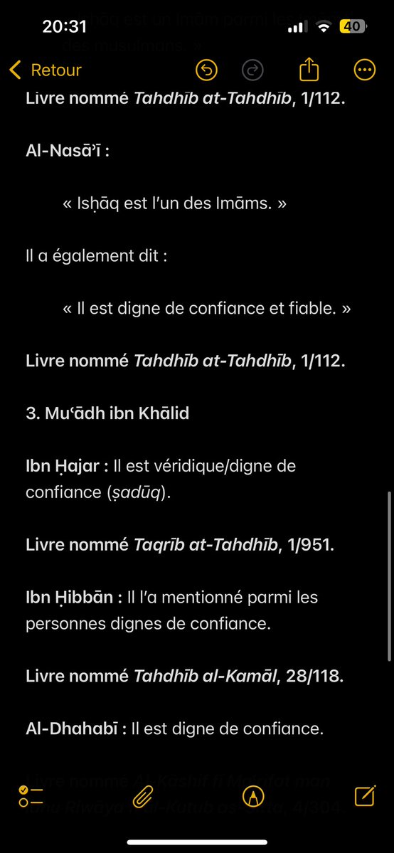 AlMaliki459745's tweet photo. Il est rapporté que Abdallah Ibn Al Mubarak qu’Allah lui fasse miséricorde a dit que l’apparition d’Abu Hanifa est plus grave que celle du dajjal ou de la Bête.

L’Isnad est authentique: https://t.co/bbIo7dKDv8