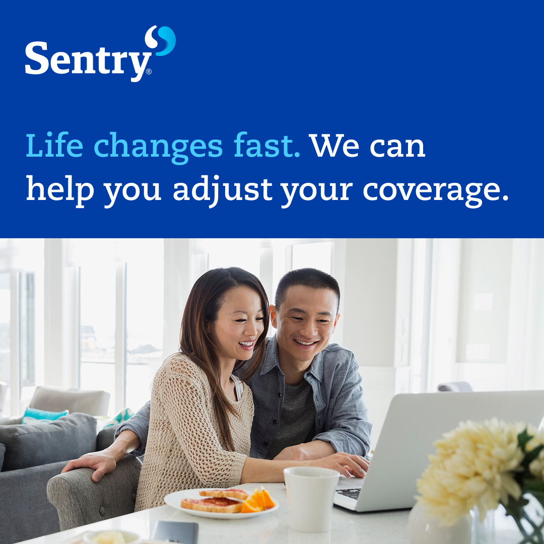 SentryInsurance's tweet photo. Major life events can change your financial responsibilities. Reviewing life insurance after marriage, divorce, a home purchase, welcoming a child, or a job change can help you see whether your coverage still fits. https://t.co/v39mbRPah1 https://t.co/D6RhRn5WyQ