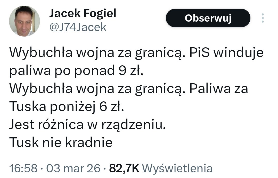 MarcinBrixen's tweet photo. Dobry wieczór panie @J74Jacek czy już można mówić, że Tusk kradnie? https://t.co/FbIZVsdb95