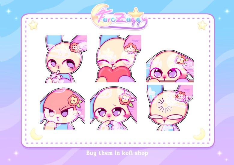 farozaggy's tweet photo. P2u usahana emotes! Only for $6!
#usahana #emotes https://t.co/647uPqAPES
