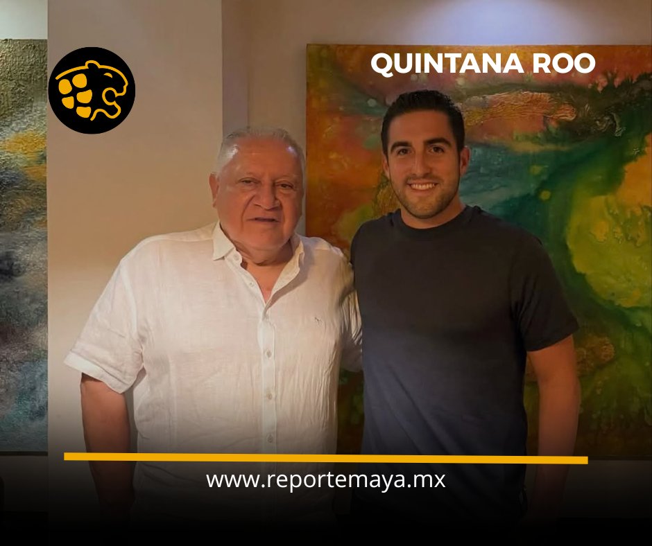 ReporteMayaMX's tweet photo. #ReportePolitico #QuintanaRoo
@GinoSeguraV y #RafaMarin sostienen primer encuentro
"Me reuní con Rafael Marin Mollinedo, un referente y fundador de Morena Sí en Quintana Roo, para platicar sobre la importancia de la unidad de nuestro movimiento", postéo en sus redes #GinoSegura https://t.co/uAXBlLNk6k