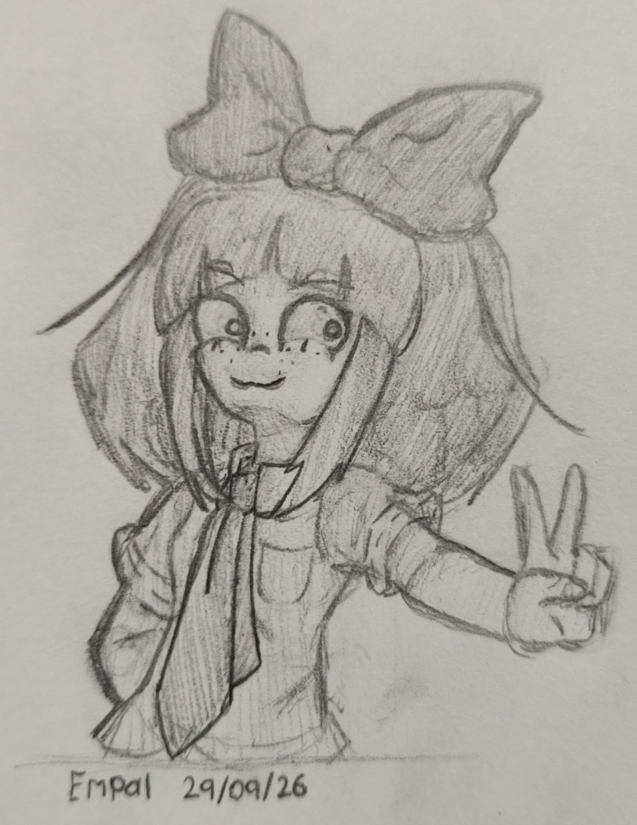 Empal23's tweet photo. #Ongezellig #ongezellig
How have you guys been doing so far this week? I hope you've been doing well :D

A little drawing of Mymy so I don't leave her aside. https://t.co/Nm1vqNR01t
