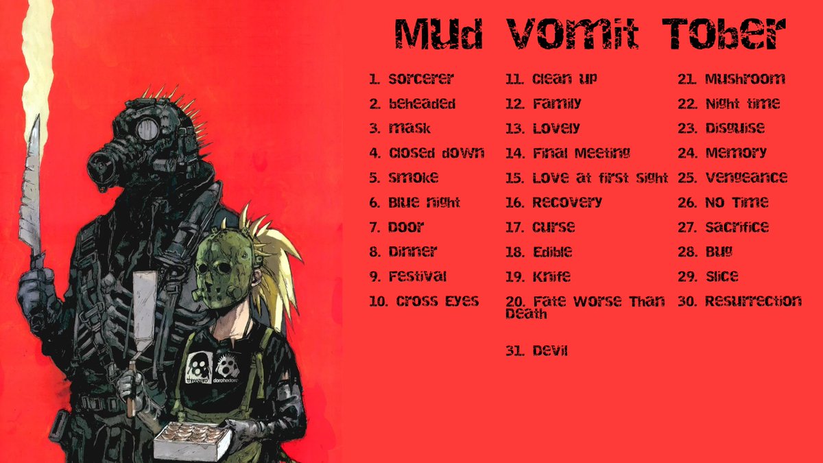CodeofSavantry's tweet photo. Put this together for a friend and now the whole world can have it. Vomit Mud this October for #dorohedoro https://t.co/WfEOiBVcHq