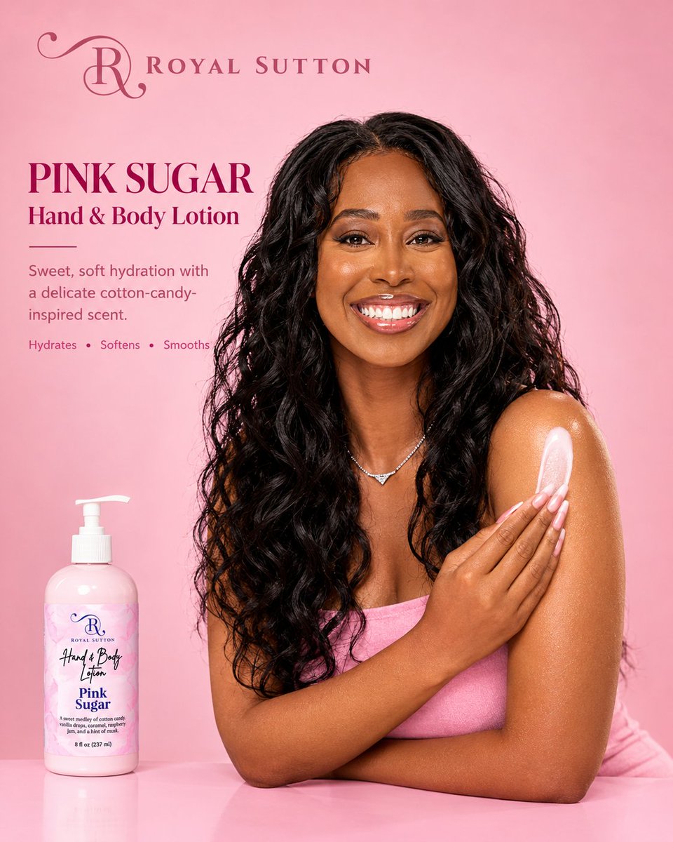 royalsuttonskin's tweet photo. Our handcrafted Pink Sugar Hand & Body Lotion blends soothing aloe vera, unrefined shea butter, cocoa butter, and Vitamin E for ultimate hydration and nutrition.
Shop now: https://t.co/2PXBJ2c3vV
#BodyCare #PinkSugar #SkincareRoutine #HandmadeBeauty #Moisturizer #Royalsutton https://t.co/s1Ur77BuJx