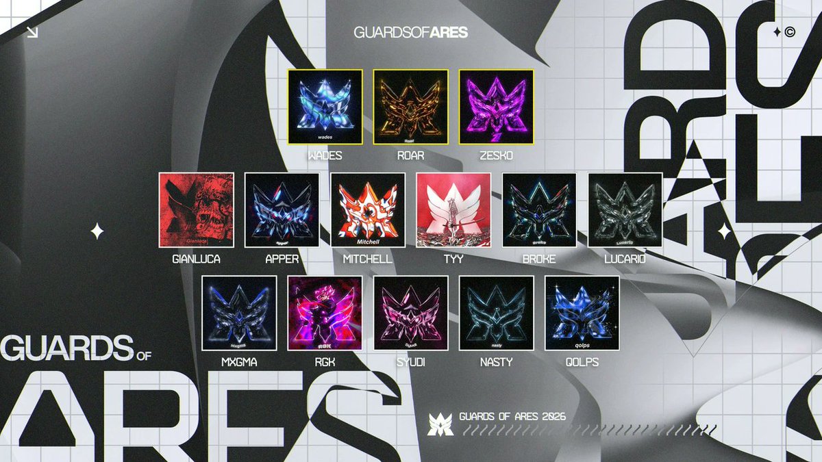 GuardiansOfAres's tweet photo. Welcome our newest leaders &amp; players! https://t.co/URrT2FYK0p