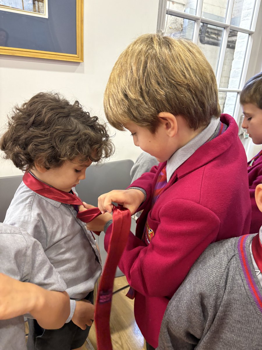 WCCSLondon's tweet photo. Sometimes it’s not about who ties the best tie — it’s about helping someone else tie theirs.
#westminstercathedralchoirschool #preprep https://t.co/Ju1LgUCOIB