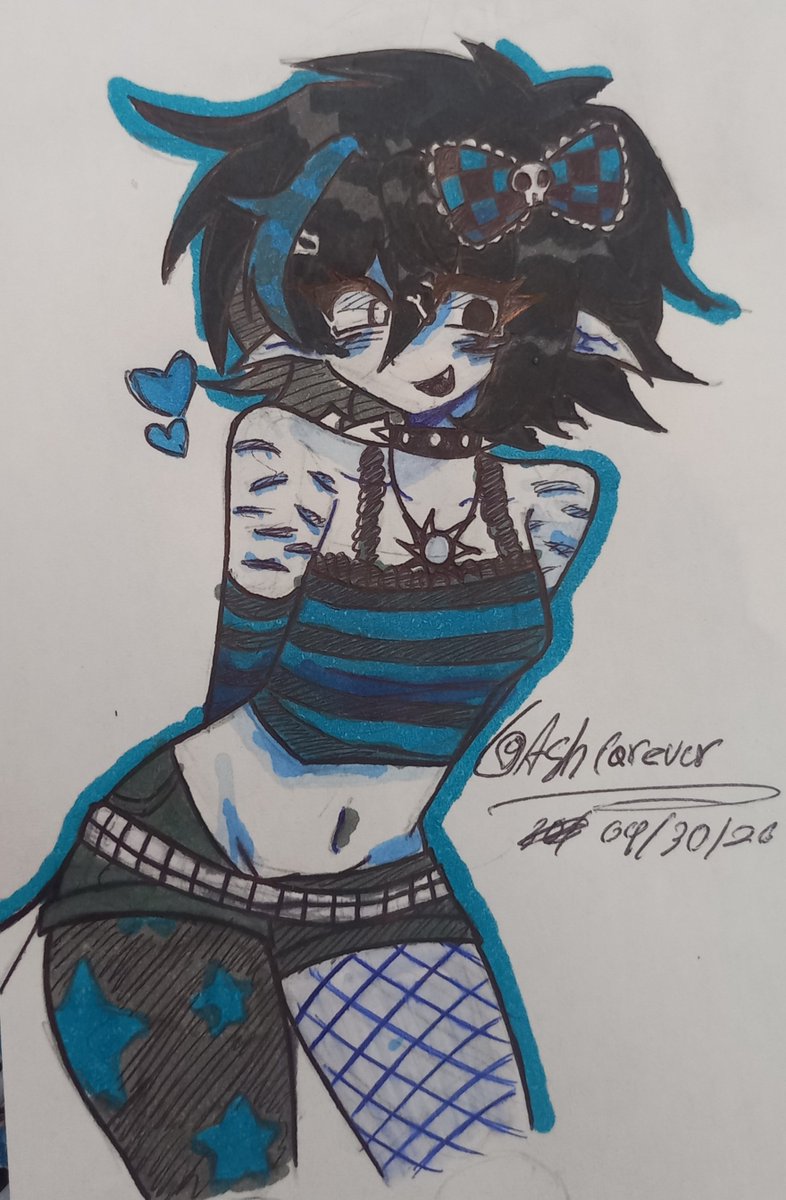 muff1no0's tweet photo. first time rendering on paper, will practice more #forsakenrblx #forsakentwotime #robloxartㅤ https://t.co/fd5TjfX20e