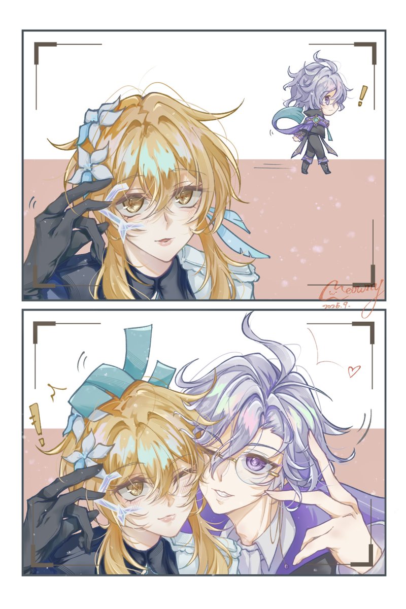 catcatnee_gnsn's tweet photo. 單片眼鏡！🧐✌️

#ミティ蛍 #Mitlumi https://t.co/hjIQfzc9k8