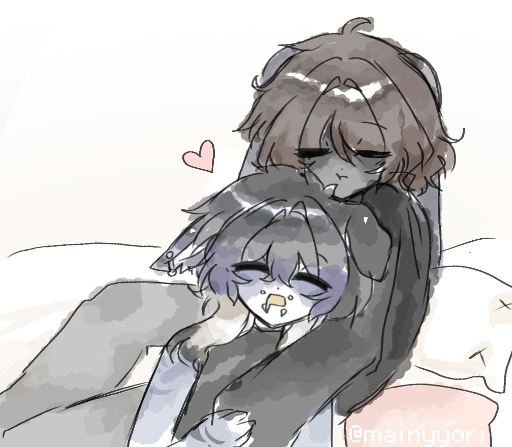 MainyYori's tweet photo. Sketch 4 my friend and his love https://t.co/q8k6tUFExU