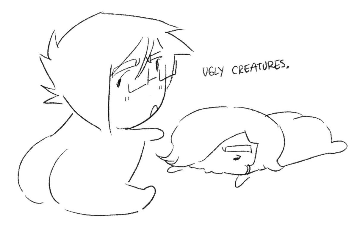 Existenc3_'s tweet photo. Late night doodles https://t.co/Vy15Dg7THL