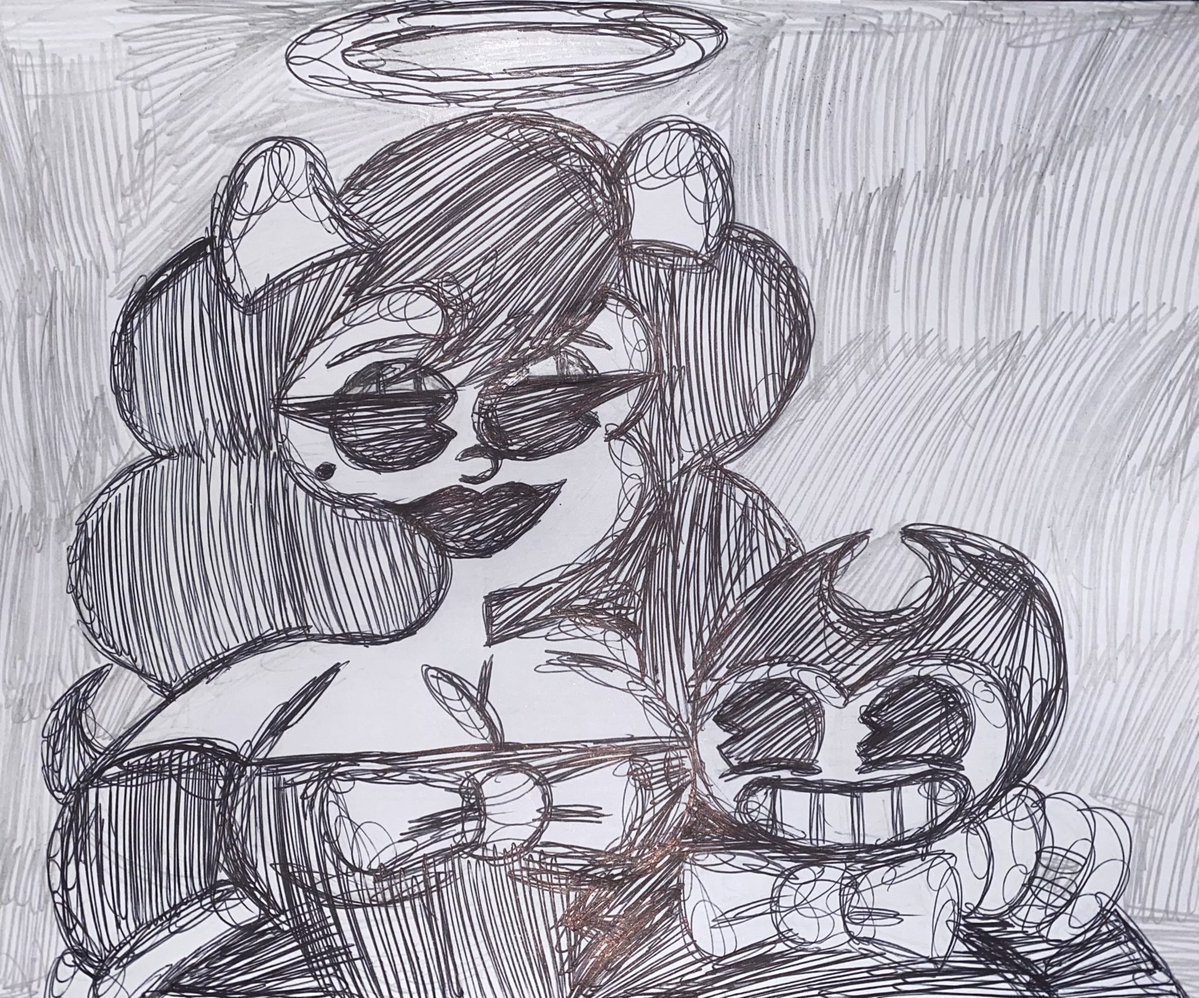Liamsexton131's tweet photo. Them-
#bendyandtheinkmachine #bendyandthedarkrevival #bendylonewolf #bendythecage #bendysecretsofthemachine #bendyandtheinkfactory #bendymovie #bendythedancingdemon #aliceangel #bendyxalice #drawing https://t.co/3ub0E1efsI