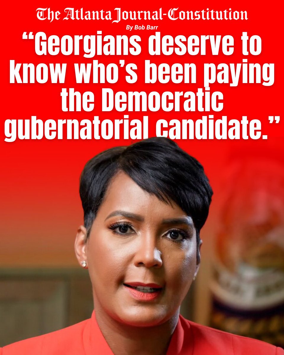 GOPGovs's tweet photo. .@KeishaBottoms has an LLC and refuses to disclose her client list.

If there’s nothing to hide, why keep Georgians in the dark? https://t.co/1wxjruQyiV
