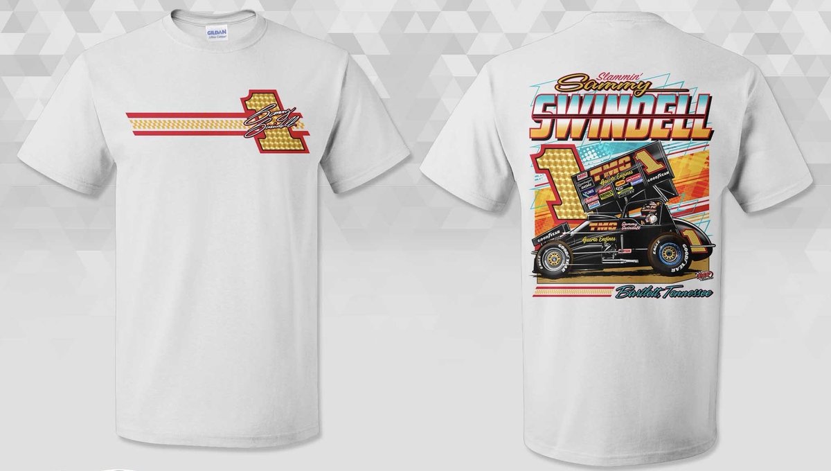 1sam91's tweet photo. We have so many comments on these shirts I did all 3.  This is the car I built exclusively for the mile tracks. It was the last car we built for TMC. Very special car for me. https://t.co/5SEhOxfkJZ https://t.co/fWQqcBVEdJ