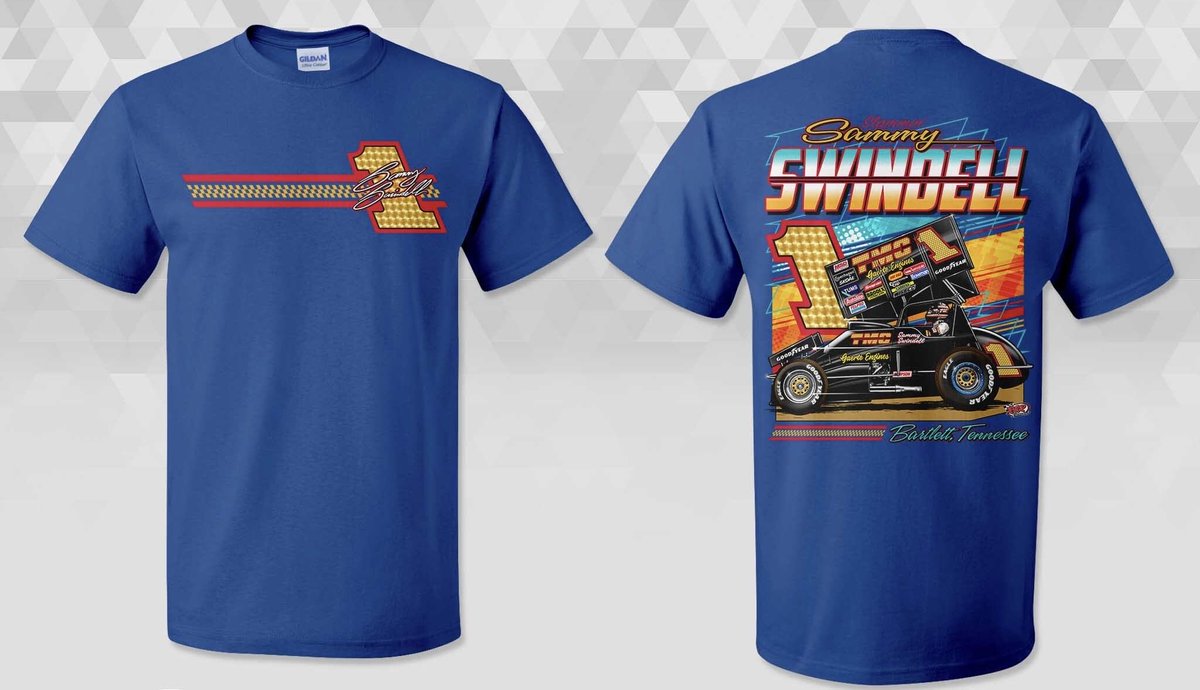 1sam91's tweet photo. We have so many comments on these shirts I did all 3.  This is the car I built exclusively for the mile tracks. It was the last car we built for TMC. Very special car for me. https://t.co/5SEhOxfkJZ https://t.co/fWQqcBVEdJ