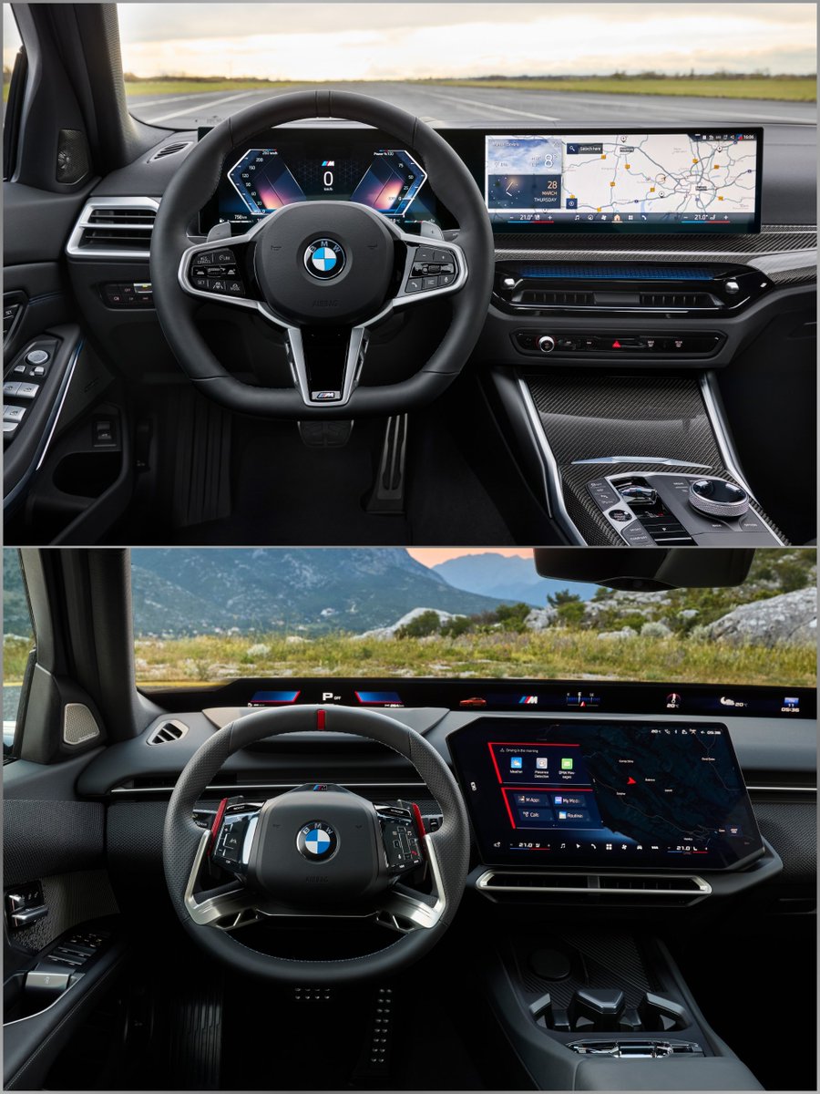 MohlaleGCR's tweet photo. BMW 3 Series G20 vs G50 https://t.co/xUCf2NyAB9
