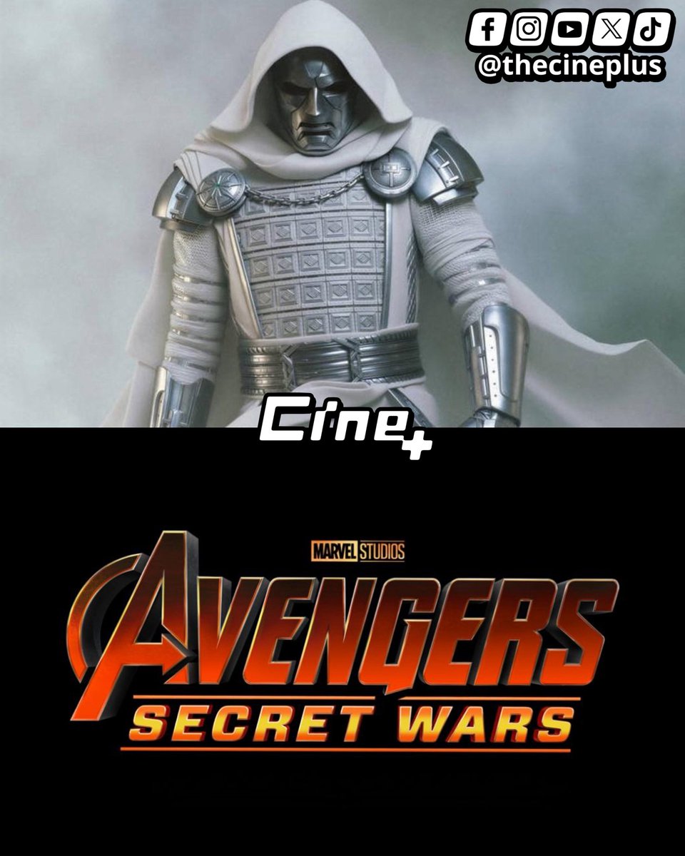 TheCinePlus's tweet photo. Se reporta que el rodaje de “Avengers Secret Wars” se ha retrasado a Noviembre de este año. Si, esta película definitivamente no va a estar lista para Diciembre de 2027. https://t.co/tIXngYBcNE