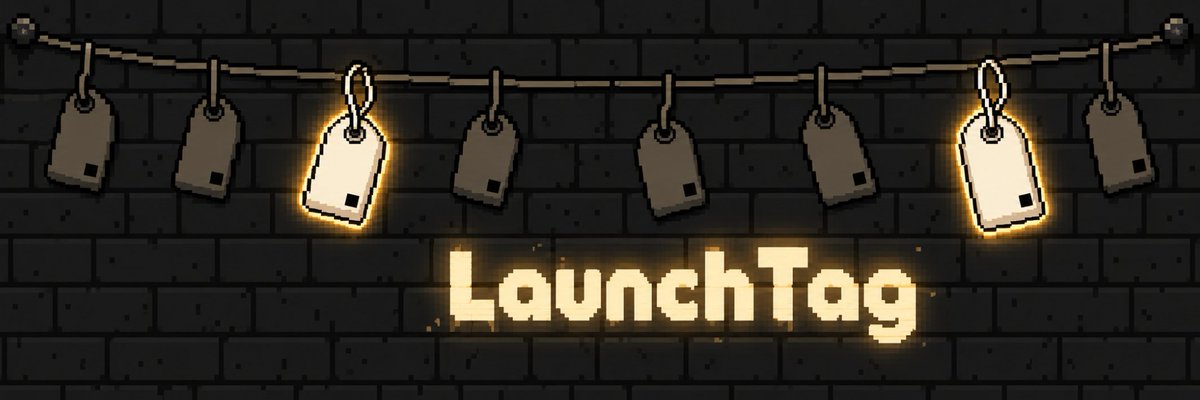 SolLaunchTag's tweet photo. A tag in your display name is read by everybody who reads your feed, and it costs you nothing to put there. 

That is the whole idea. https://t.co/HAhasobOr3