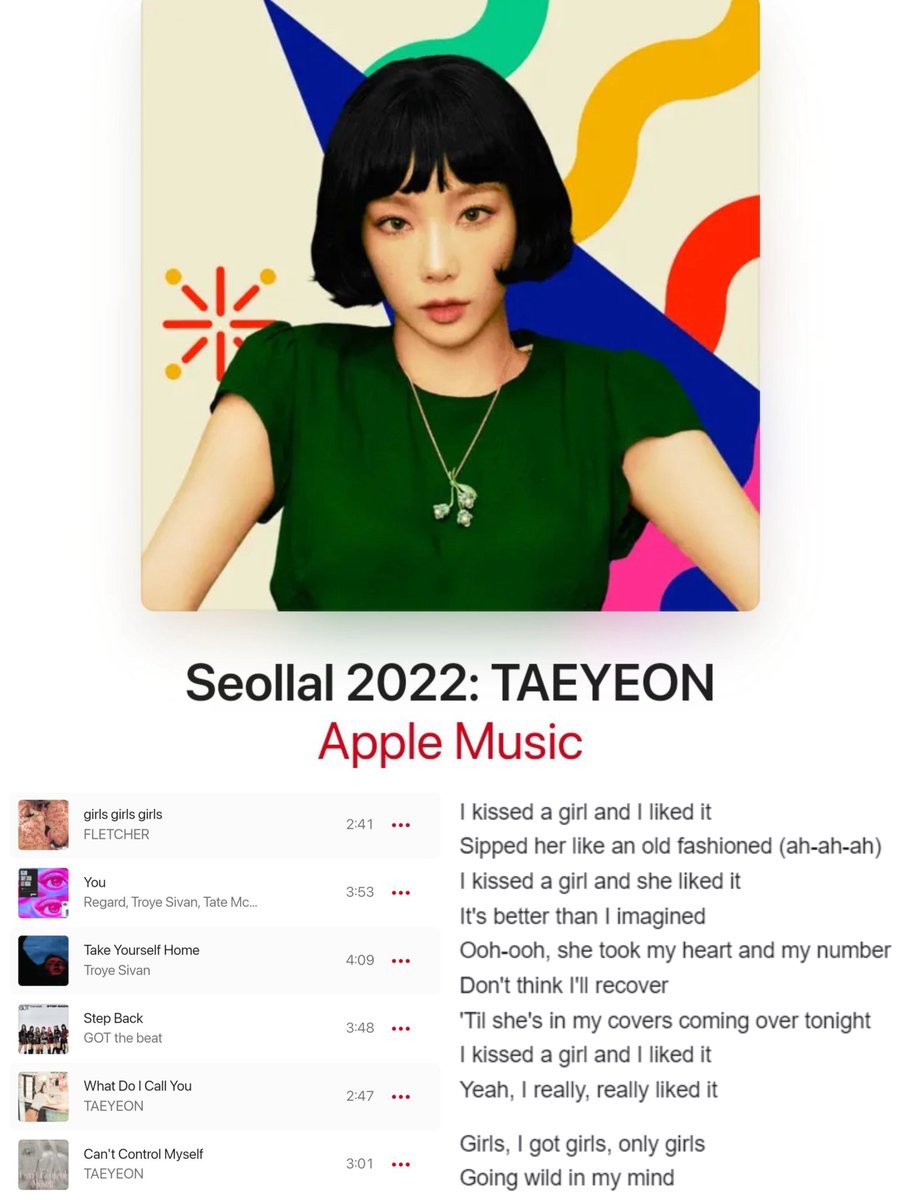 JIEUNTAEYEON's tweet photo. algumas pessoas estão indagando o porquê de “discutir” a sexualidade da taeyeon sendo que tudo é com base no que ELA mostrou e falou ao longo dos anos, e não por causa de rumor ou sasaeng. reconhecer as coisas que ELA decidiu compartilhar publicamente é aceitar quem ela é https://t.co/rvV2vFEeXk