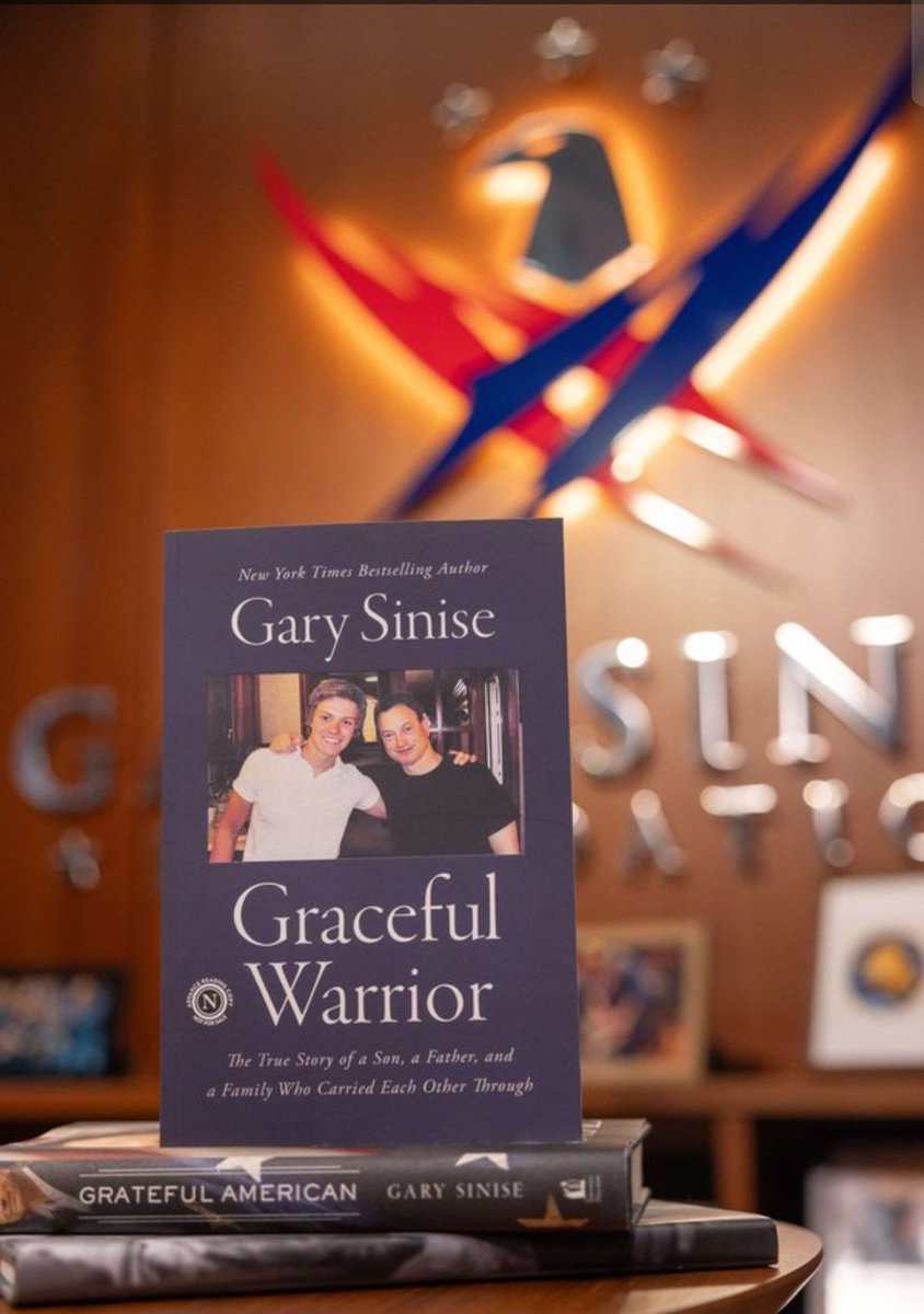 GarySinise04's tweet photo. On November 10, my son Mac’s birthday, I’ll release my second book, Graceful Warrior. Two years in the making, this deeply personal story honors Mac while offering hope and strength to others walking through difficult valleys. https://t.co/Tn5jO9Q5pP