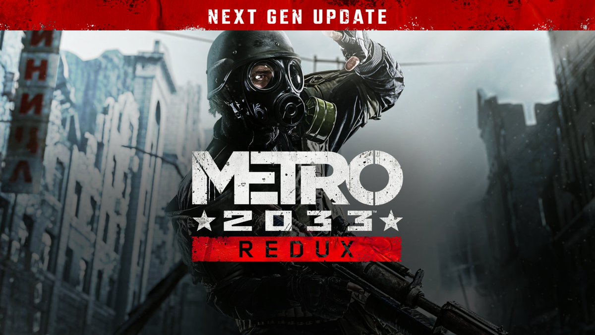 PLAION_DACH's tweet photo. „METRO 2033 Redux“ und „METRO Last Light Redux“ erhalten noch in diesem Monat ein Next-Gen-Update, das zahlreiche Verbesserungen und Optimierungen für moderne Hardware mit sich bringt. Außerdem wird es für alle derzeitigen Besitzer kostenlos sein!
#Metro2033 #MetroLastLight https://t.co/QjEmEORz85