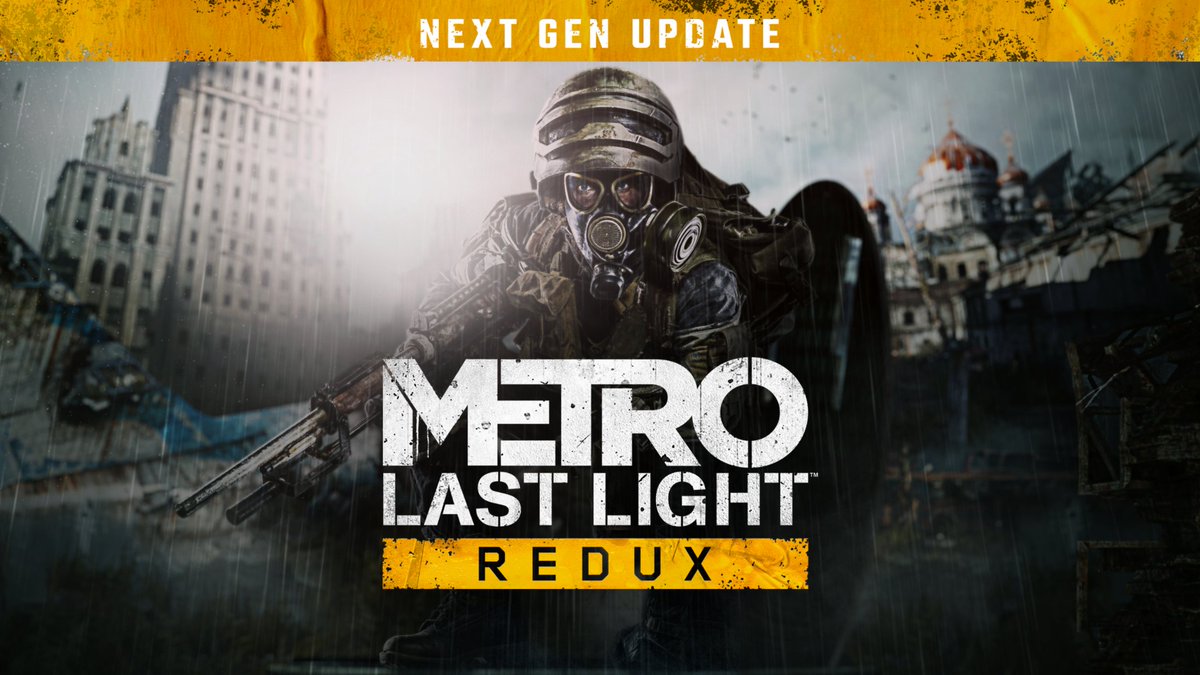 PLAION_DACH's tweet photo. „METRO 2033 Redux“ und „METRO Last Light Redux“ erhalten noch in diesem Monat ein Next-Gen-Update, das zahlreiche Verbesserungen und Optimierungen für moderne Hardware mit sich bringt. Außerdem wird es für alle derzeitigen Besitzer kostenlos sein!
#Metro2033 #MetroLastLight https://t.co/QjEmEORz85