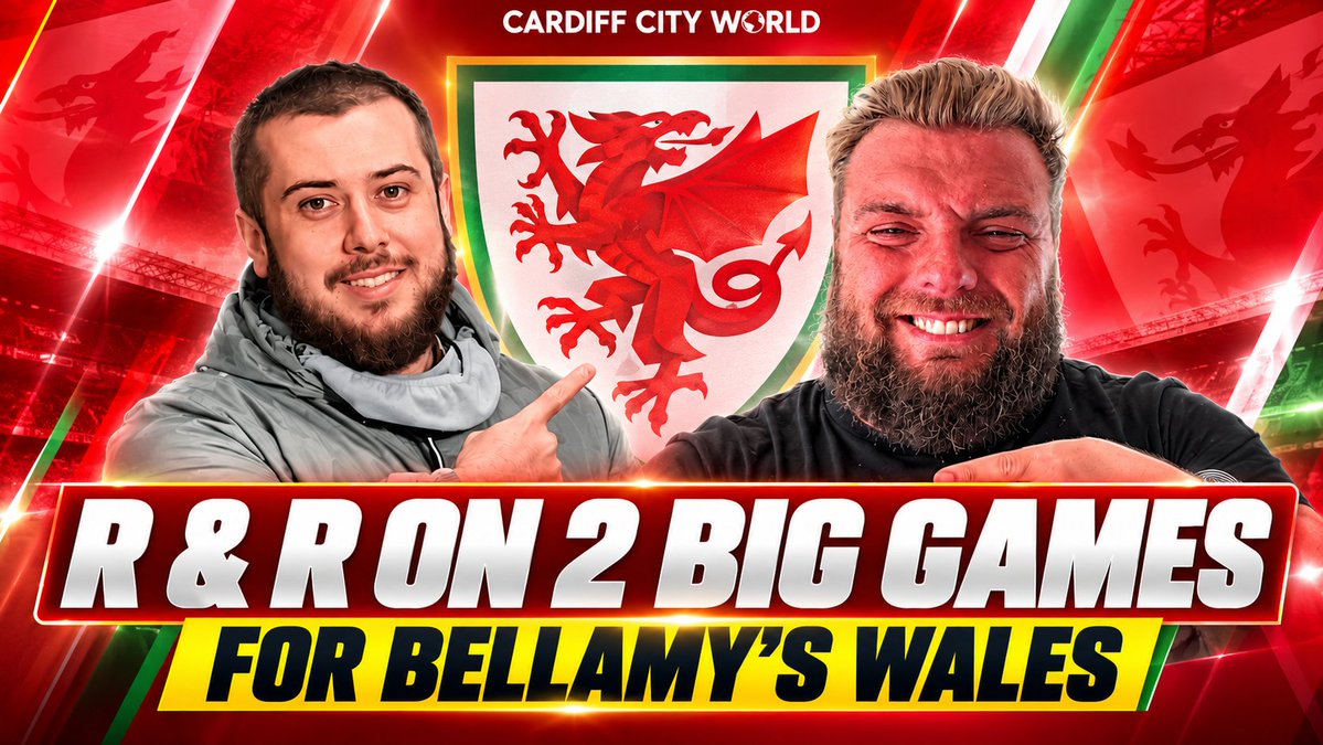 Si1927's tweet photo. ๐จ 8.25 @ccfcworld ๐ด๓ ง๓ ข๓ ท๓ ฌ๓ ณ๓ ฟ
Rob & RDE look ahead to two MASSIVE games for #Bellamy & #Wales
Join the convo ๐ฃ LIVE
๐ฝ https://t.co/gR5L3vPjgR
#CymruAmByth #Cymru #Welsh https://t.co/oa25nj21kX