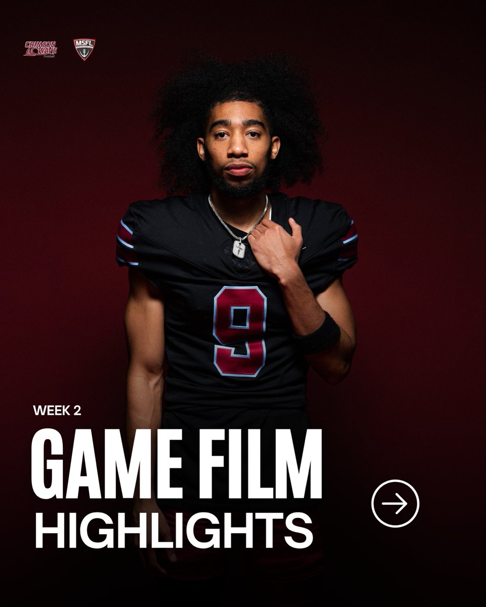 CCSJAthletics's tweet photo. It's a bye week for sprint football so the week isn’t as exciting. 

Enjoy some highlights of Week 2’s win over Quincy. More to come 👀 🏈
#gowave 🌊 https://t.co/CoABj5qTw9