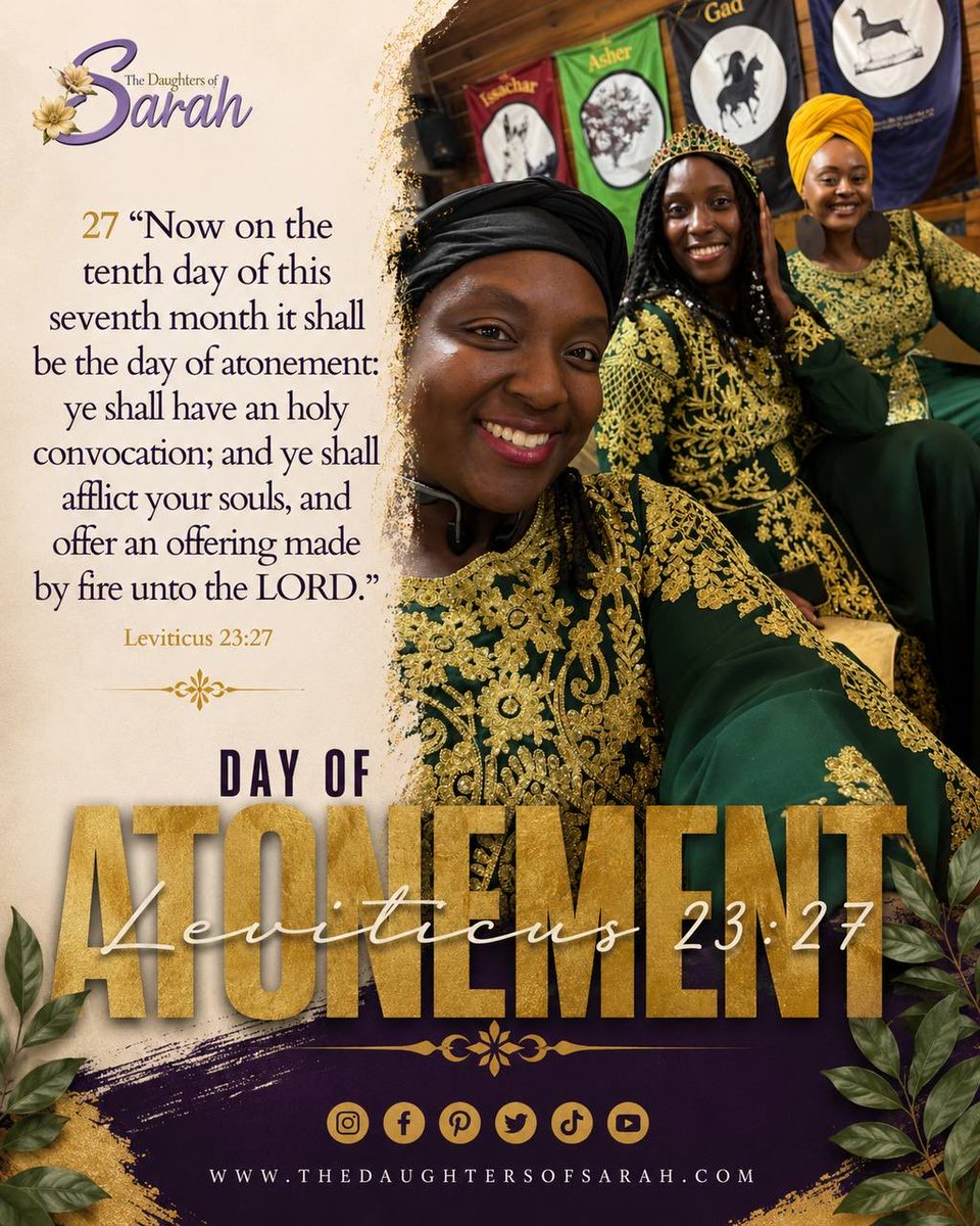 DOS_IUIC's tweet photo. The Day of Atonement is coming up soon! Make haste to examine yourself and prepare to afflict your soul! 

#DOS #DayOfAtonement #ExamineYourself #Fasting https://t.co/YkHTY0b0bK