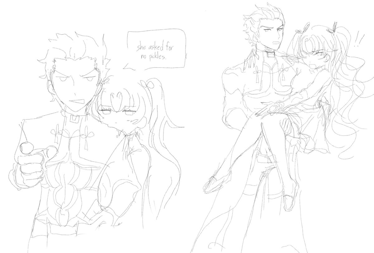koriitoki's tweet photo. they really couldnt stop hitting that pose

#fate #fsn #archer #rintohsaka https://t.co/CWaJT8iu80