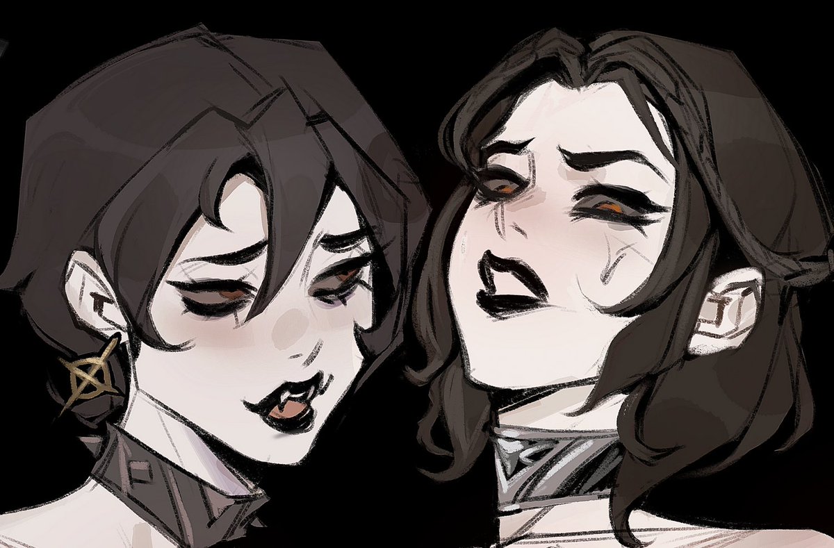 YKshelter's tweet photo. Jubilee and Serana https://t.co/Pl58frD6MO