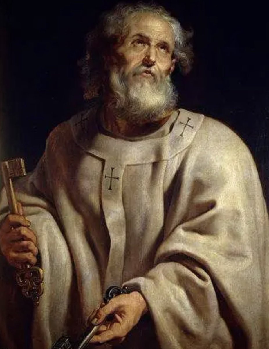 Burgess7281975's tweet photo. Actually the incident at Antioch affirms Petrine Primacy (which is why Saint Paul traveled TO Saint Peter in Galatians 1 in the first place).  

And your views are entirely at odds with Scripture, the Fathers, and the Theologians.

(1) Scriptural Backing

* Three Popes are mentioned in the Bible (Saint Peter in Matthew 16:16, Saint Linus in 2 Timothy 4:21, and Saint Clement in Philippians 4:3).

**There is only one Pope as there was only one Israeli High Priest.  Compare Psalm 110:4 with Hebrews 5:6.

***Saint Peter is mentioned in more instances in the Apostles than all of the other Apostles combined.

Matthew 16:18 (Rock of the Church)

Matthew 10:2 (Peter first among Apostles)

Matthew 18:21 (Peter speaks for Apostles)

Matthew 23:3 (Therefore, do and observe all things whatsoever they tell you, but do not follow their example. For they preach but they do not practice.)

Luke 5:1-10 (Peter’s boat chosen)

Luke 22:32 (To Peter “Strengthen your brethren”)

John 21:17 (To Peter “Feed my Sheep”

Acts 2:14 (Peter leads Apostles)

Acts 3:6-7 (Peter performs first Pentecostal Miracle)

Acts 15:7 (Council of Jerusalem)

Galatians 1:18-20 (Paul travels TO Peter the Pope)

Matthew 16

And Jesus answering, said to him: Blessed art thou, Simon Bar-Jona: because flesh and blood hath not revealed it to thee, but my Father who is in heaven.  18 And I say to thee: That thou art Peter; and upon this rock I will build my church, and the gates of hell shall not prevail against it. 19 And I will give to thee the keys of the kingdom of heaven. And whatsoever thou shalt bind upon earth, it shall be bound also in heaven: and whatsoever thou shalt loose upon earth, it shall be loosed also in heaven.

Matthew 10

2 The names of the twelve apostles[c] are these: first, Simon called Peter, and his brother Andrew; James, the son of Zebedee, and his brother John; 3 Philip and Bartholomew, Thomas and Matthew the tax collector; James, the son of Alphaeus, and Thaddeus; 4 Simon the Cananean, and Judas Iscariot who betrayed him

John 1

“42 Then he brought him to Jesus. Jesus looked at him and said, “You are Simon the son of John;[a] you will be called Cephas” (which is translated Peter).”

Matthew 4

“18 As he was walking by the Sea of Galilee, he saw two brothers, Simon who is called Peter, and his brother Andrew, casting a net into the sea; they were fishermen.”

Luke 6

“14 Simon, whom he named Peter,[f] and his brother Andrew, James, John, Philip, Bartholomew . . . “

Galatians 1

 Then, after three years, I went to Jerusalem, to see Peter, and I tarried with him fifteen days.

John 21

15 When they had finished breakfast, Jesus said to Simon Peter,[i] “Simon, son of John, do you love me more than these?”[j] He said to him, “Yes, Lord, you know that I love you.” He said to him, “Feed my lambs.” 16 He then said to him a second time, “Simon, son of John, do you love me?” He said to him, “Yes, Lord, you know that I love you.” He said to him, “Tend my sheep.” 17 He said to him the third time, “Simon, son of John, do you love me?” Peter was distressed that he had said to him a third time, “Do you love me?” and he said to him, “Lord, you know everything; you know that I love you.” [Jesus] said to him, “Feed my sheep.”

(2) Patristics

(A) Saint Clement of Alexandria 

“[T]he blessed Peter, the chosen, the preeminent, the first among the disciples, for whom alone with himself the Savior paid the tribute [Matt. 17:27], quickly grasped and understood their meaning. And what does he say? ‘Behold, we have left all and have followed you’ [Matt. 19:27; Mark 10:28]” (Who Is the Rich Man That Is Saved? 21:3–5 [A.D. 200]).