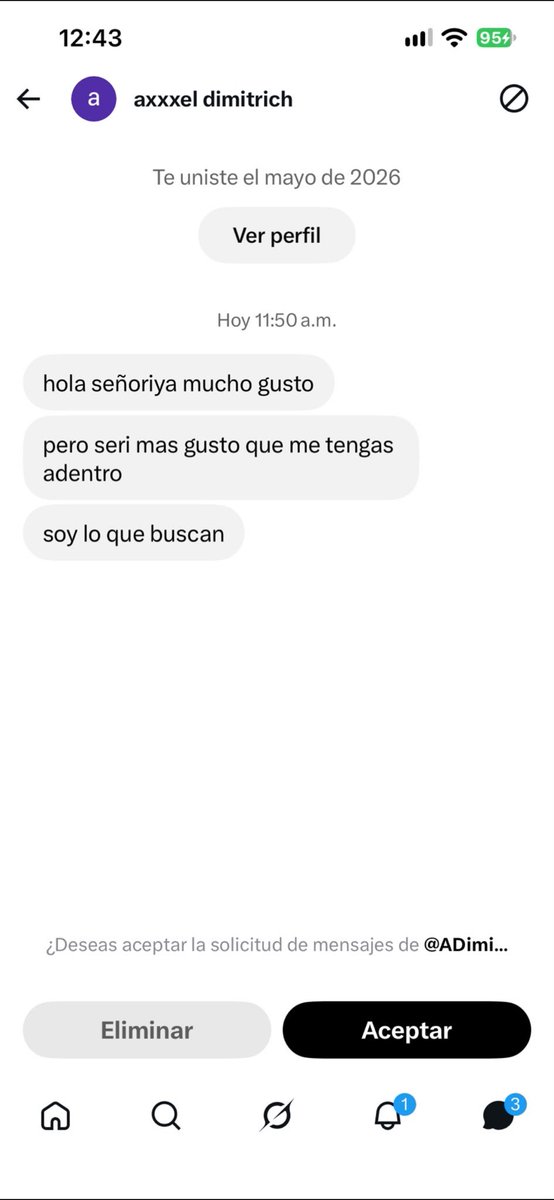 XimeDan89's tweet photo. Hahhaa estan bien curados plebes

Aprendimos de nuestra otra cuenta a ser buena onda. 

Ahorita se van bloqueados haha por no saber presentarse. 

Y justo eres todo lo que NO buscamos 🫡🫡 https://t.co/ZEOudOSSZN