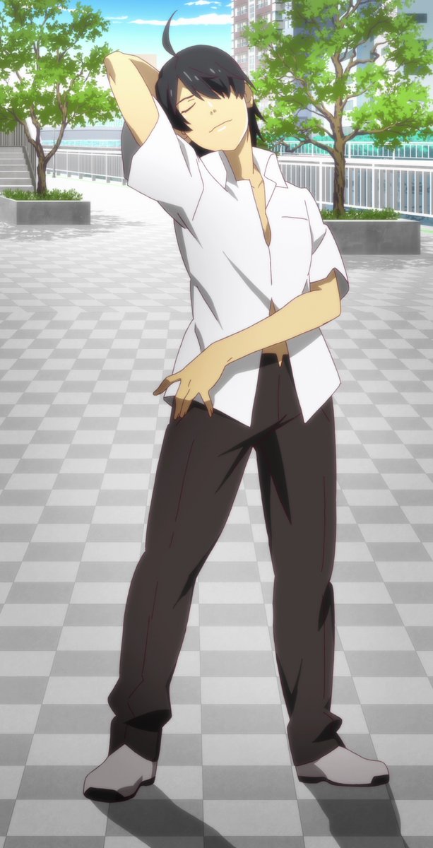 postgatari's tweet photo. Koyomimonogatari anime https://t.co/2V2eRwpPrV