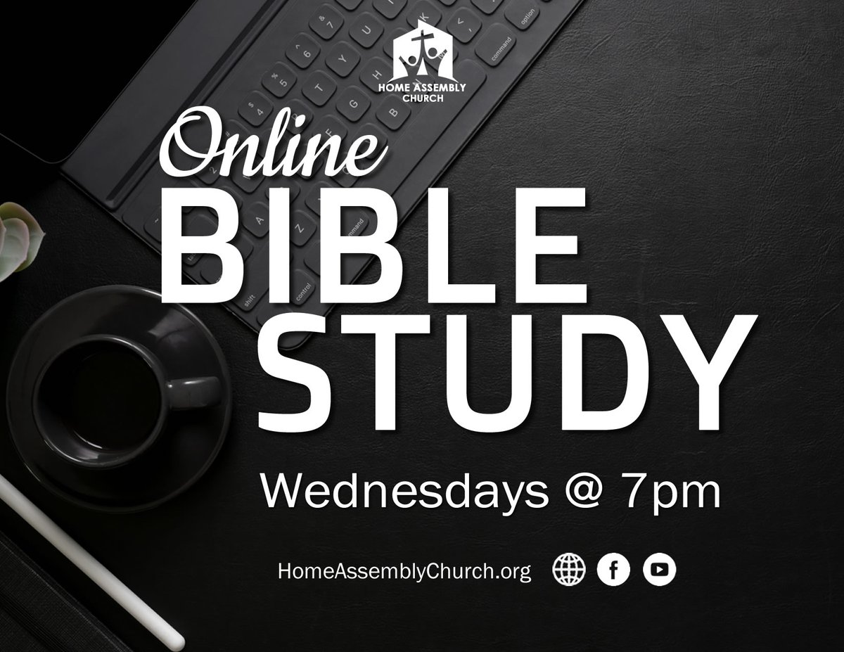 TheHomeAssembly's tweet photo. Join us online at 7pm for Bible Study w/Pastor Marcus

https://t.co/RqefpEhu97

#HomeAssemblyChurch #JoinUs #Share #Tag https://t.co/ocEe2OnL0a