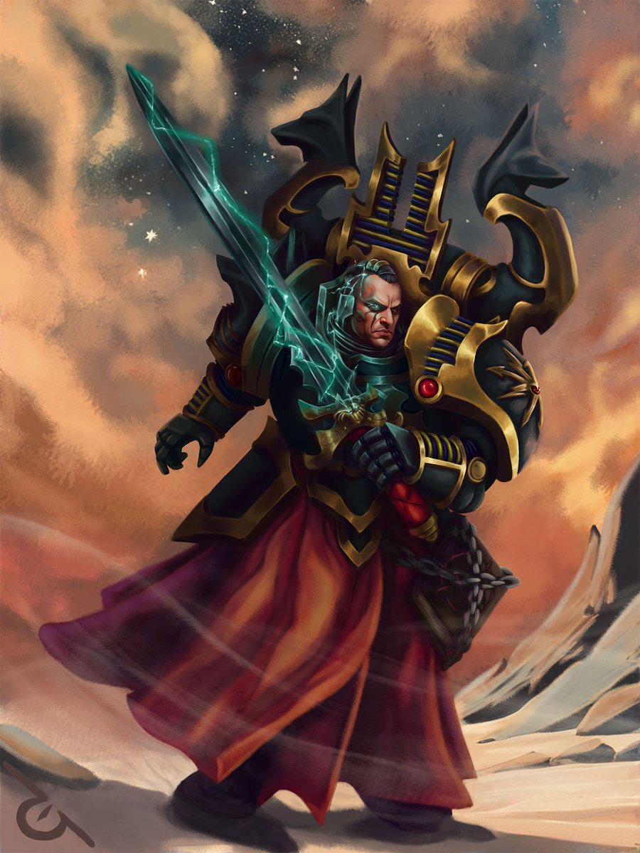 40KEternityGate's tweet photo. Iskandar Khayon by StellarLupus
https://t.co/WYoPnS3X48
#ThousandSons #HereticAstartes #ChaosSpaceMarines #CSM #BlackLegion #Psykers #Sorcerers #WarhammerArt #Warhammer #Warhammer40K #40K https://t.co/D6bYMAGEa2