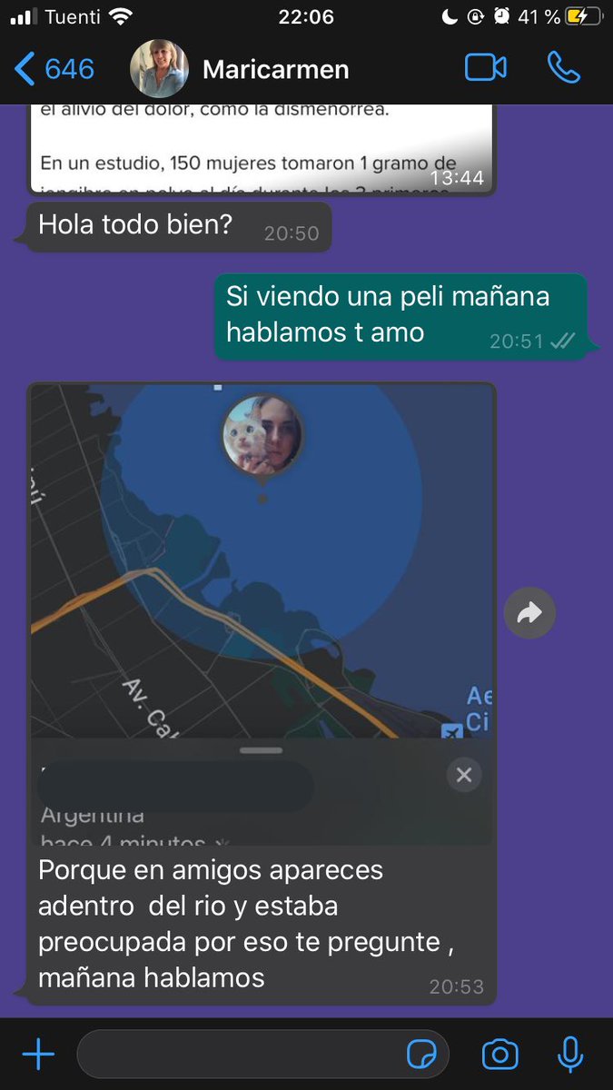 perritoalzado's tweet photo. Encontre este screen viejo y se lo mande a mi mama y ahora no puede parar de reirse de lo que me dijo https://t.co/VhehAQiTnm